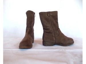 bottines-zippee-marron